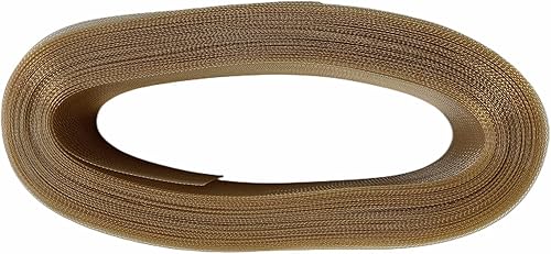 Miniatura 4 de Abbaoww Trenza rígida de crin de 50 yardas de 3 pulgadas para costura de poliéster para vestidos de boda, vestidos de baile, accesorios de corte