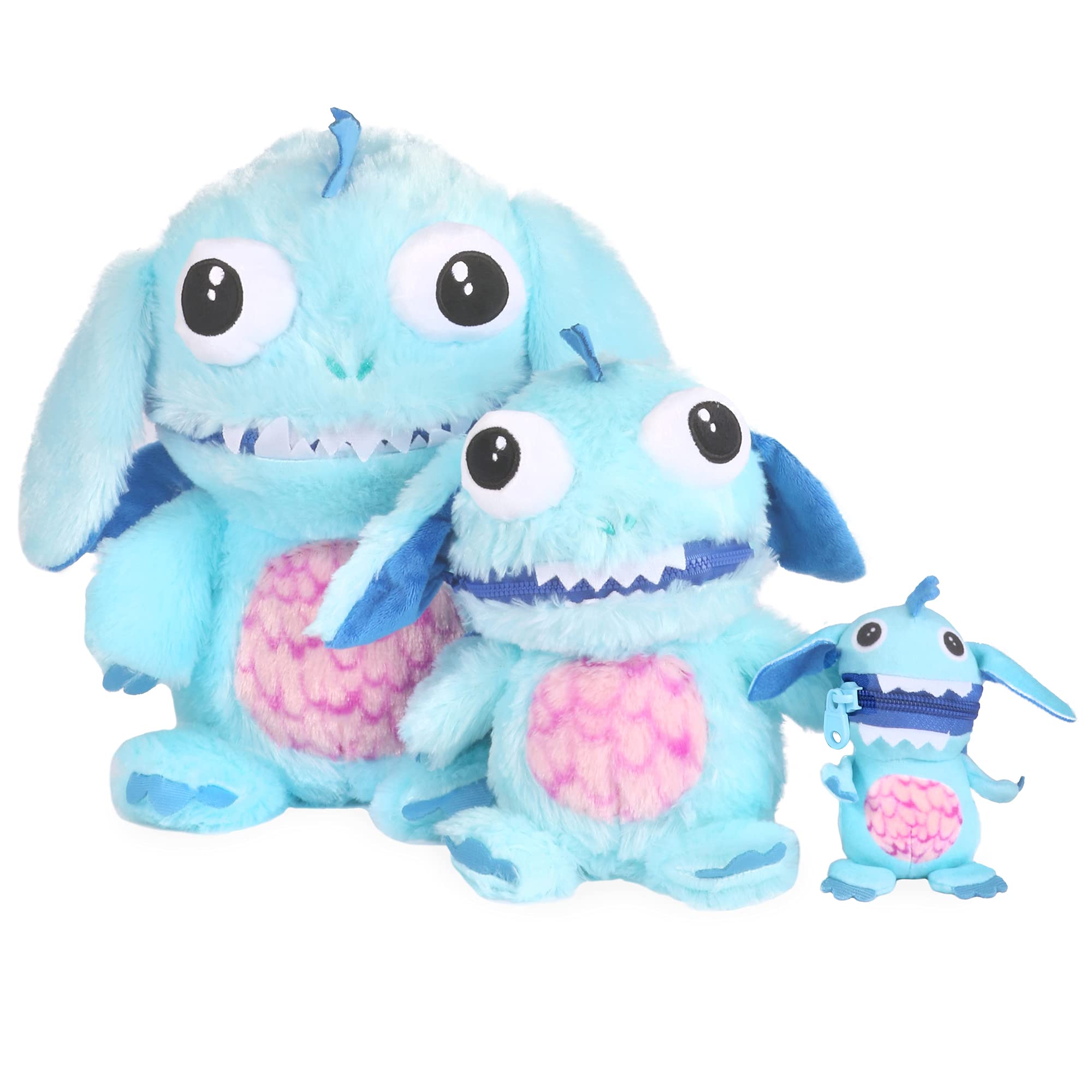 Peluche Worry Yummy Monstruo Rojo – Para Niños Con Ansiedad, Estrés O Miedos, Disponible En Tres Tamaños