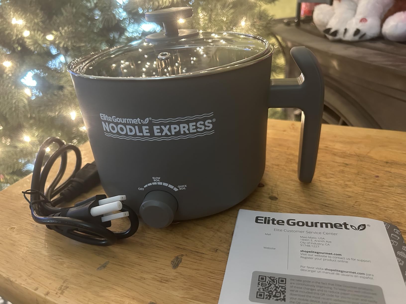 Elite Gourmet NOODLE EXPRESS Hot Pot