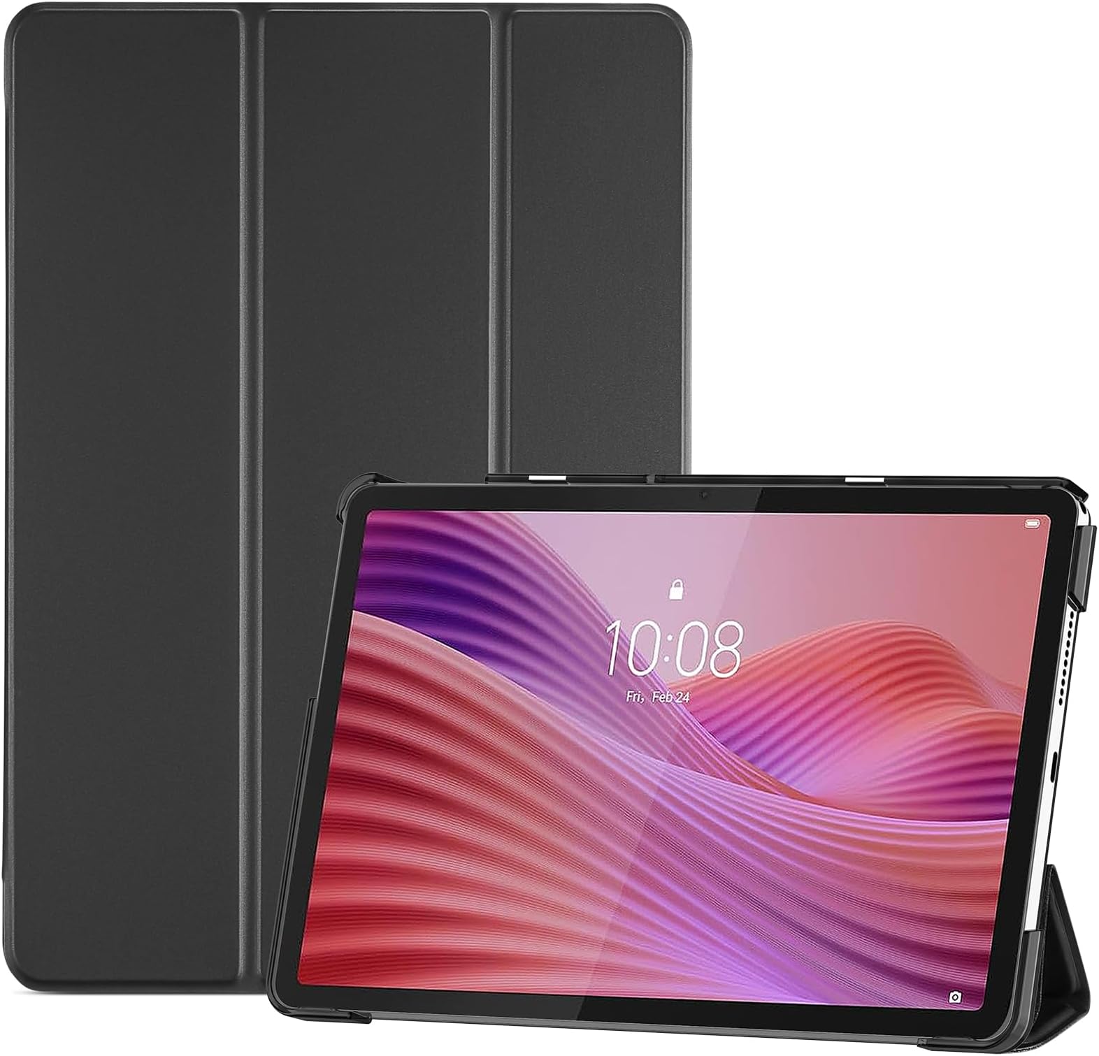ProCase Case for Lenovo Tab 10.1 2025 -Black