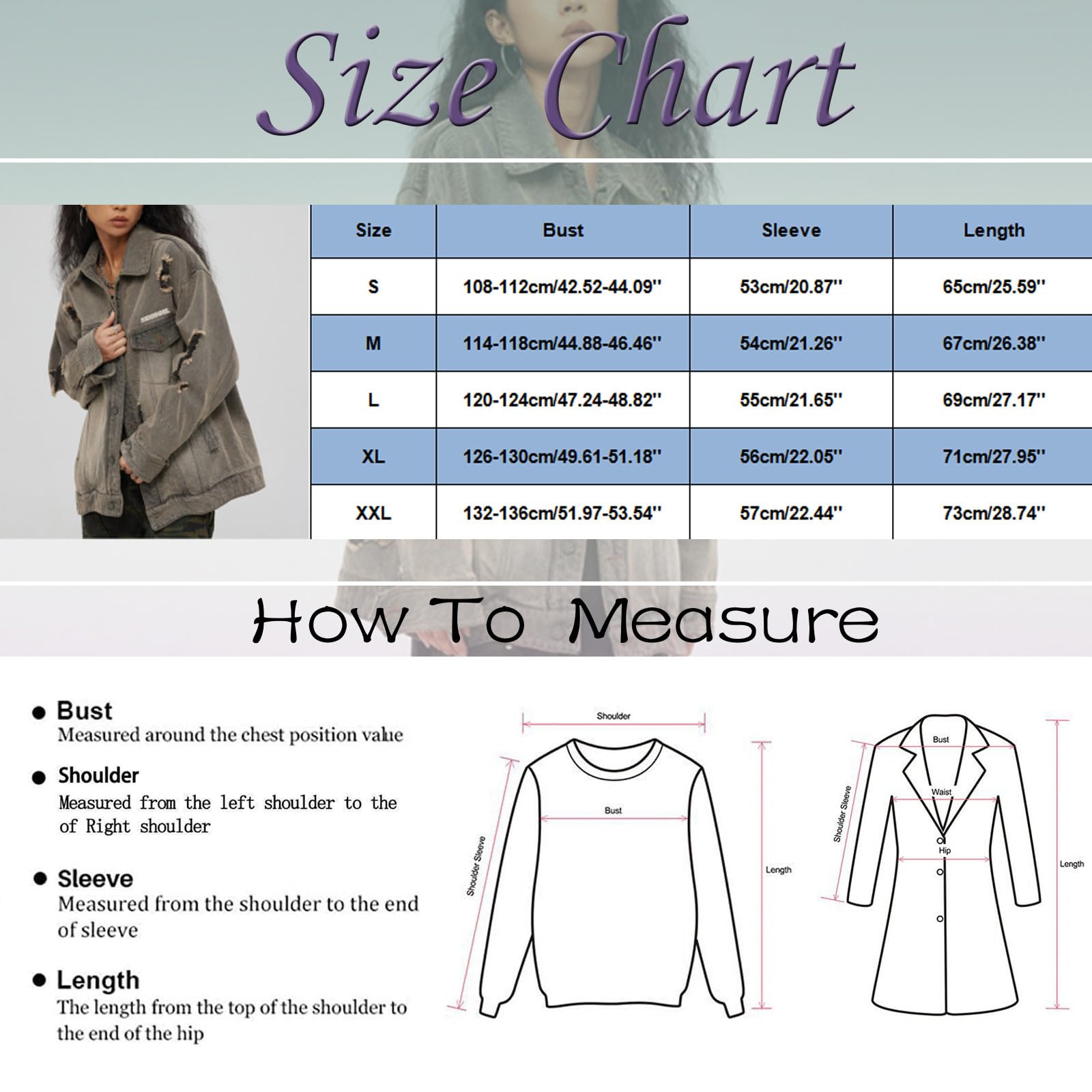 Chaqueta Vaquera Básica Para Mujer, Chaquetas De Mezclilla Classic Trucker Regular Fit Ligera Informal Con Bolsillo De Manga Larga Chaqueta De Entretiempo Chaqueta Otoño Mujer Para Otoño Y Entretiempo