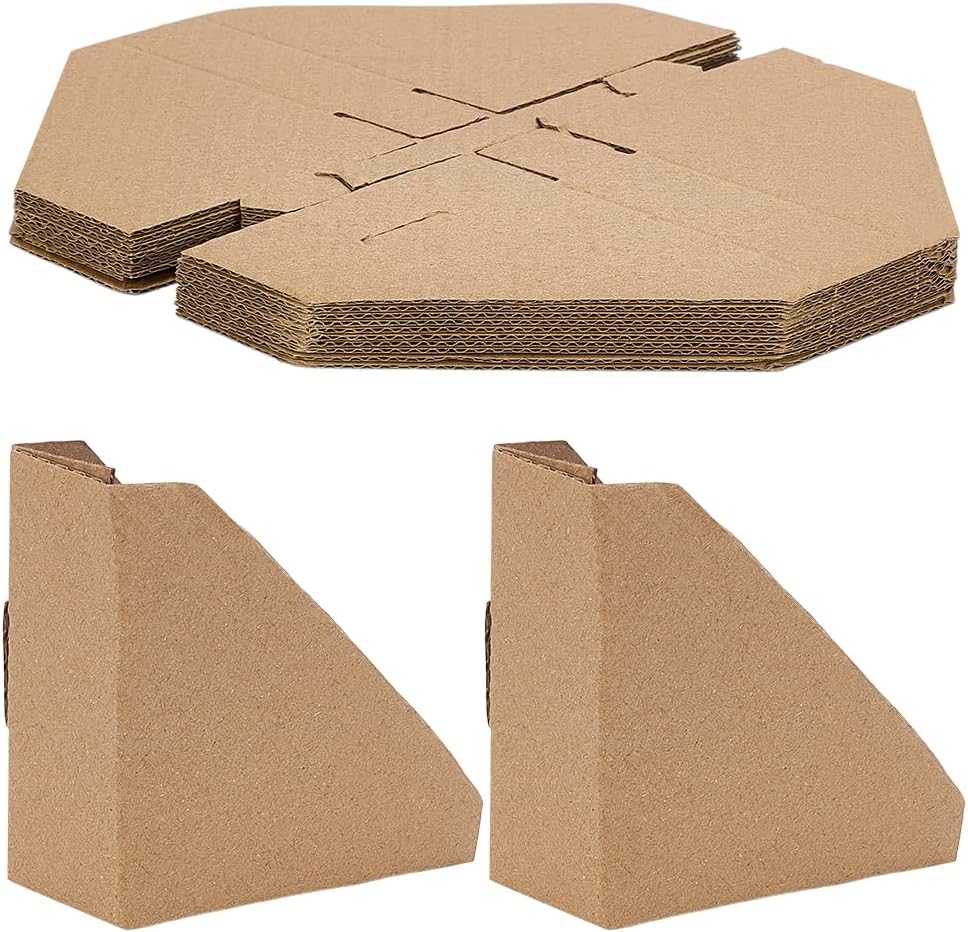 WADORN 100Pcs Picture Frame Corner Protectors, Fit 1.4" Frames Adjustable Cardboard Guards for Moving Supplies Cardboard Edges Protector for Shipping Packing or Moving Art Artwork