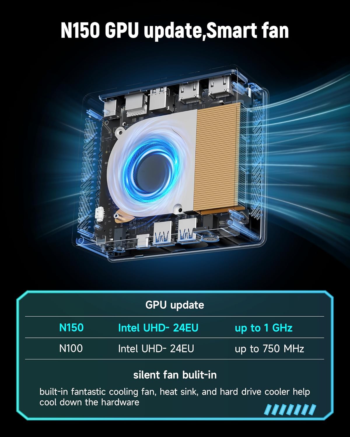 Bmax B4 Turbo N150 Cooling System