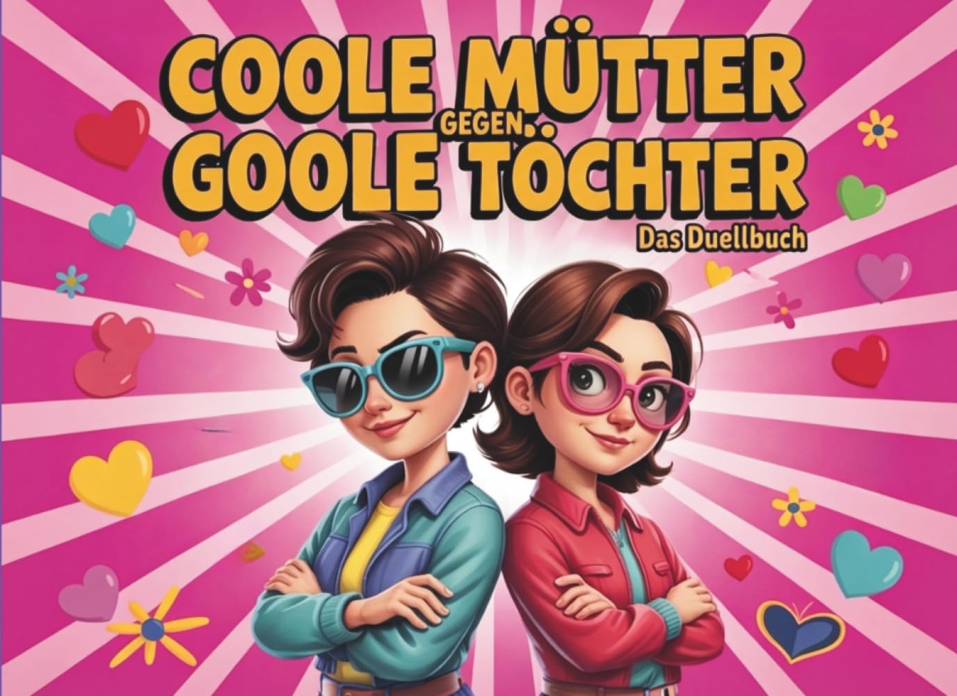 Coole Mütter gegen Coole Töchter: Das Duellbuch für Mütter als Muttertagsgeschenk & Geburtstagsgeschenk