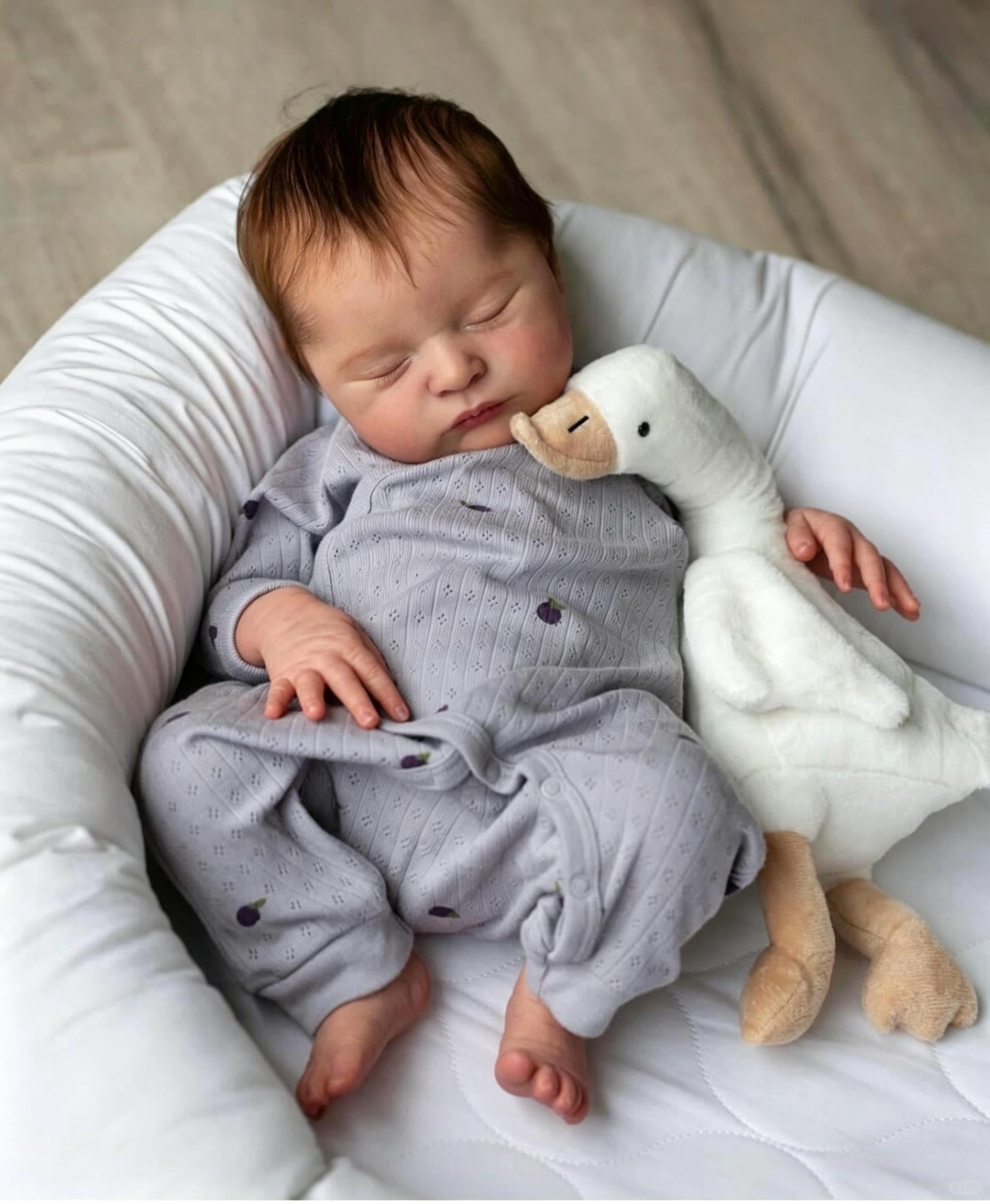 RXDOLL Pełna silikonowa lalka bobas 50 cm Reborn Baby Dolls silikonowe całe ciało anatomicznie poprawne chłopiec realistyczna lalka niemowlęca możliwe prawdziwe życie Reborn lalki dla dzieci zabawki