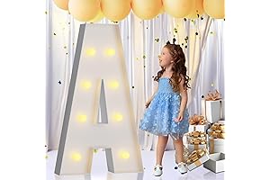 imprsv Marquee Light Up Letters: 3Ft Tall Standing Letters