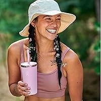 Vista 7 de Hydro Flask Vaso de 20 onzas con tapa de pajita, abedul