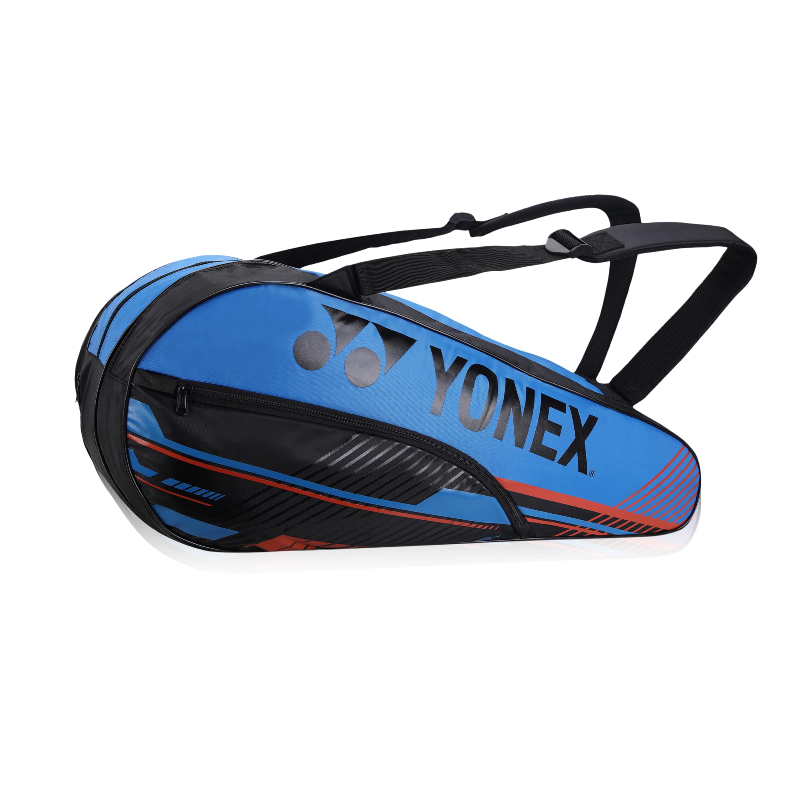 YONEX Badminton Racquet Bag ACE2 1129 BT9 |Thermal Lining Compartment |Eronomic STRPS |Available as Backpack|Hand Carry |Accessories Compartment |9 Racquet Comaprtment |Widve Shoe Packet-image-23