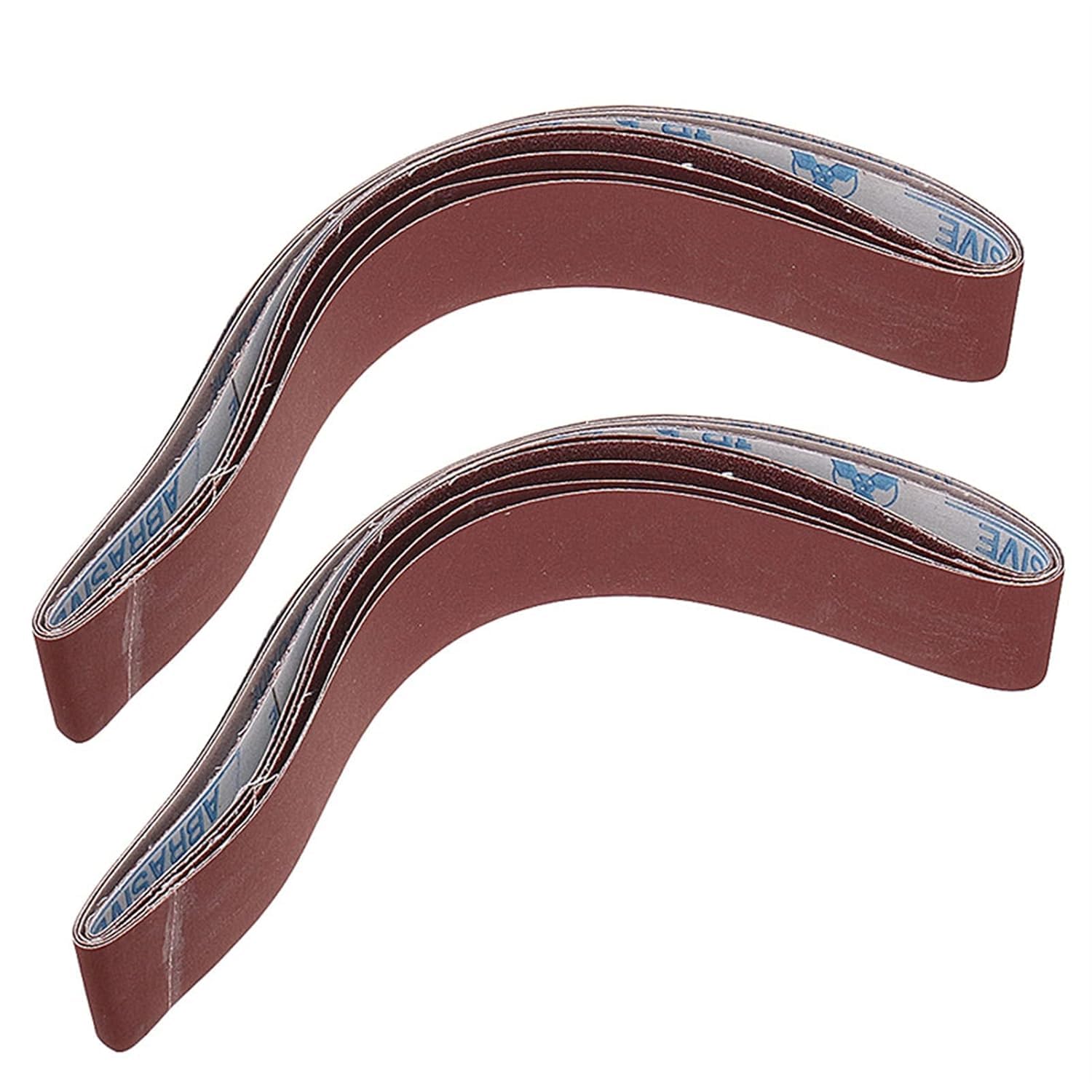 Papel de Lija Bandas de Lija 10 Piezas de Grano 40 a 1000, 40 mm x 740 mm, for Accesorios de lijadora de Banda de Amoladora Angular, Herramientas abrasivas(240 Grit)