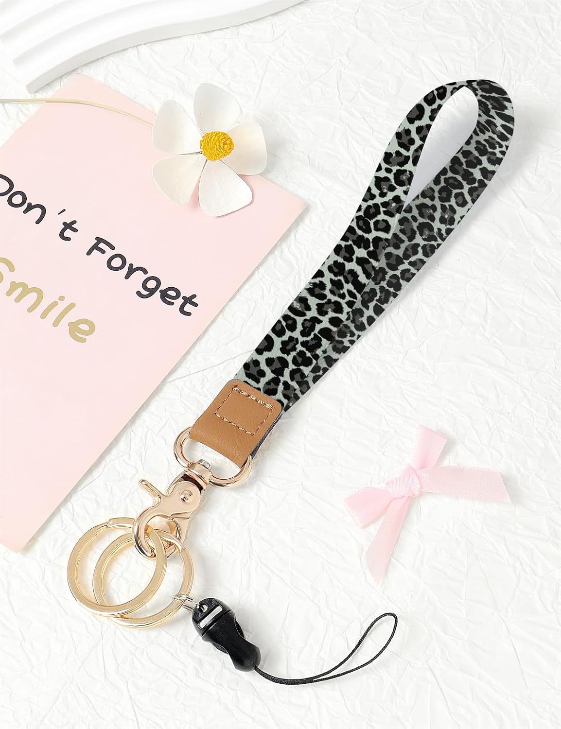 Wristlet Keychain, Cute Wrist Strap for Women, Wrist Lanyard for Keys, Wallet, Id Holder, Cell Phone - Image 5