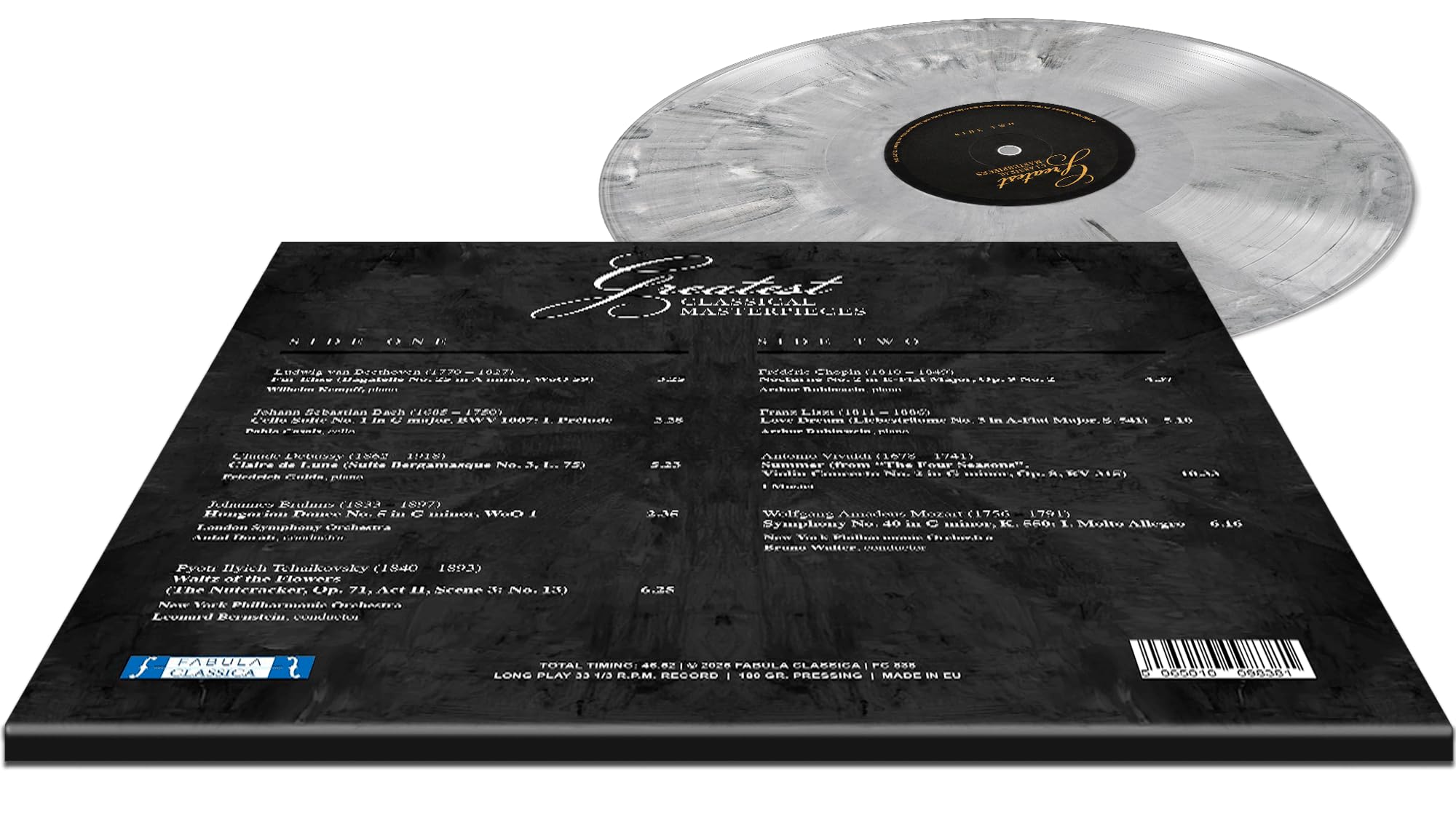 Greatest Classical Masterpieces Beethoven / Mozart / Bach / Tchaikovsky / Chopin / Vivaldi / Debussy / Brahms / Liszt