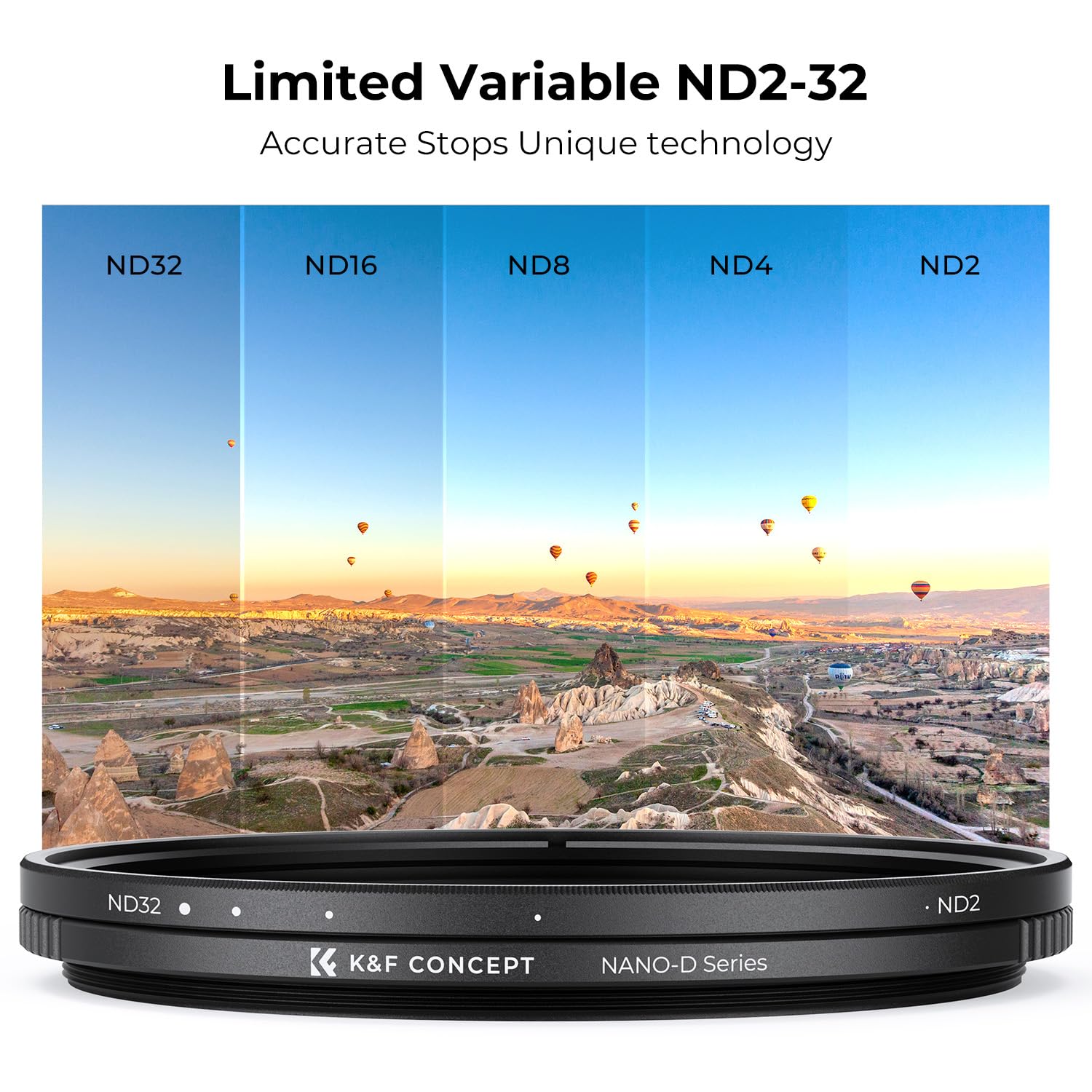 K&F Concept Nano-X ND filter 77mm CPL&ND4-ND64 2 in 1 multifunctioneel grijsfilter en CPL filter poolfilter