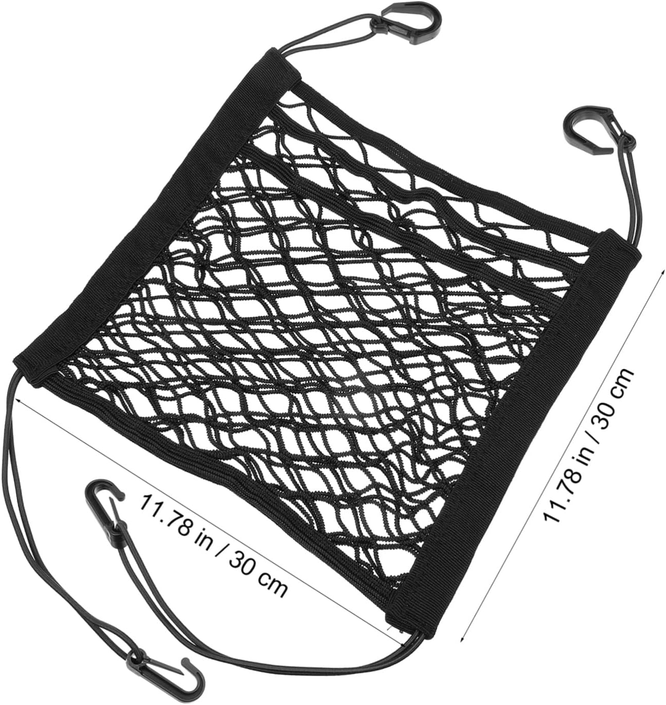 Fixed Car Storage Box Console Storage Organizer Interior Car Accessories Headrest Hanging Organizer Net