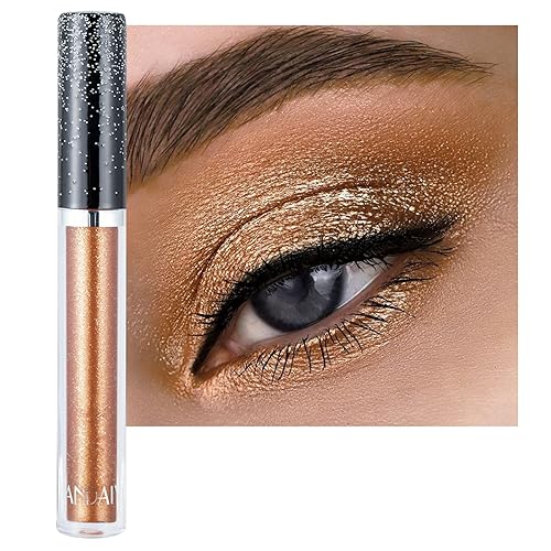Miniatura 11 de Sombras de ojos con purpurina líquida, sombras de ojos coloridas de alta pigmentación de larga duración (11#)
