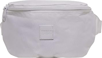Urban Classics Unisex's Hip Bag, One Size, White, one size