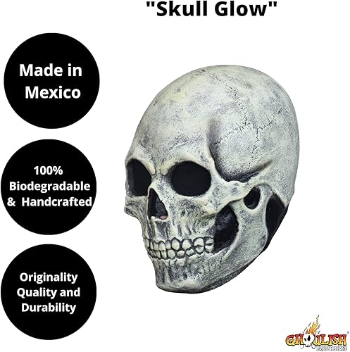 Miniatura 2 de Adult Glow in The Dark Skull Mask
