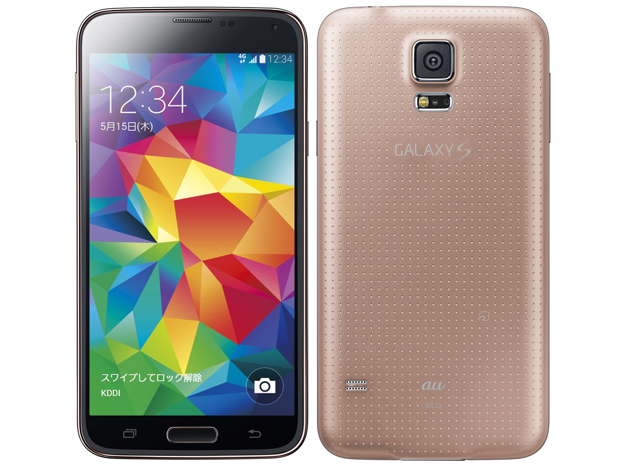 Amazon | GALAXY S5 SCL23 au シャンパンピンク | 不明 