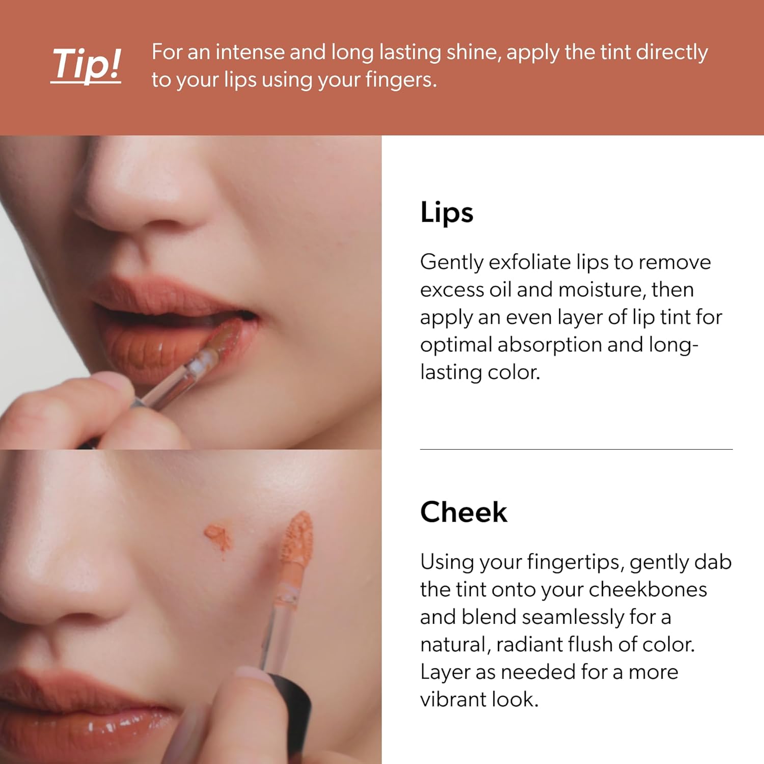 ENTROPY Makeup 2-in-1 Charm Shiny Glowy Lip & Cheek Gloss Tint Keychain, High Pigment Glossy Lip Color & Plumping Gloss, C8 Smoky Quartz Charm - Image 11