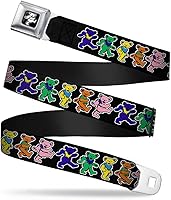 Vista 1 de Buckle-Down Cinturón de seguridad - Dancing Bears NegroMulticolor - 1.0 pulgadas de ancho - 20-36 pulgadas de largo