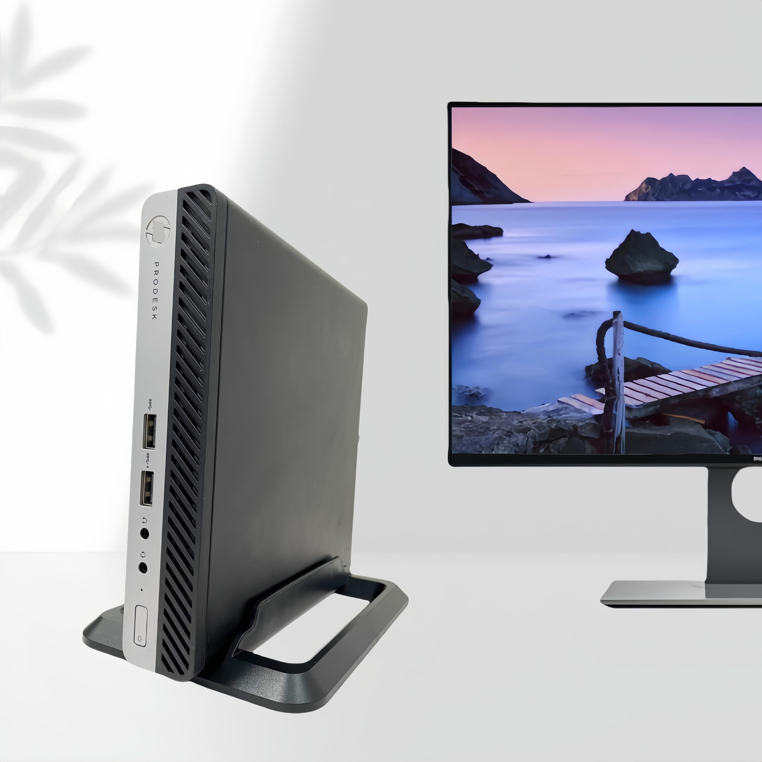 Support vertical pour mini PC HP Prodesk 400 G2 G3 G4 G5 G6 G8 600 G2 G3 G4 G5 G6 G8 DM EliteDesk 800 705 G2 G3 G4 G5 G6 G8 Mini PC de bureau Base