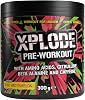 SCI-MX - X-PLODE Pre Workout Powder - Sour Watermelon - Amino Acids 250mg Caffeine • 6g Citrulline Malate • 3.2g Beta Alanine per Serving 20 Servings - 300g