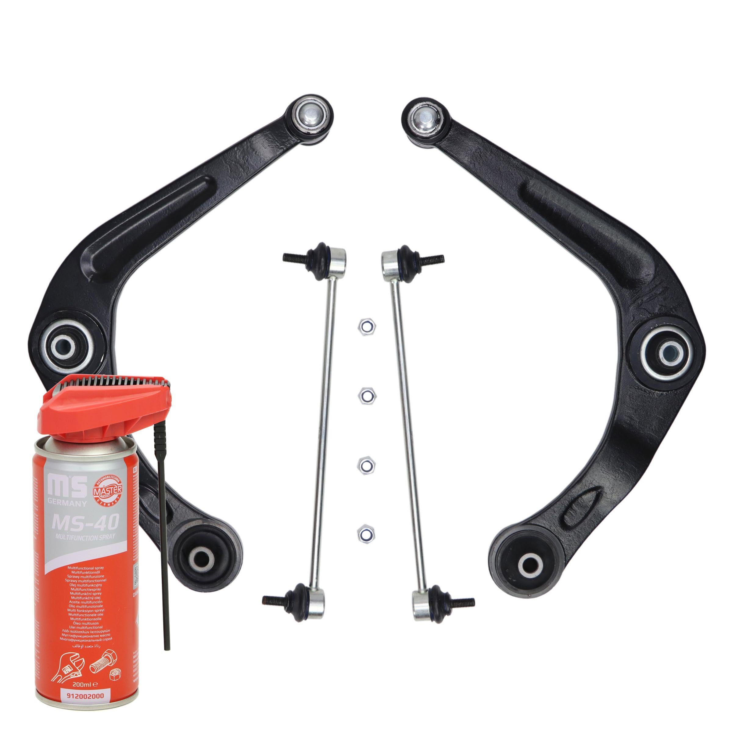 36802/1-SET-MSP Kit Juego de reparación brazo de suspensión Delantero Izquierda Delantero Derecha Delantero 200ml