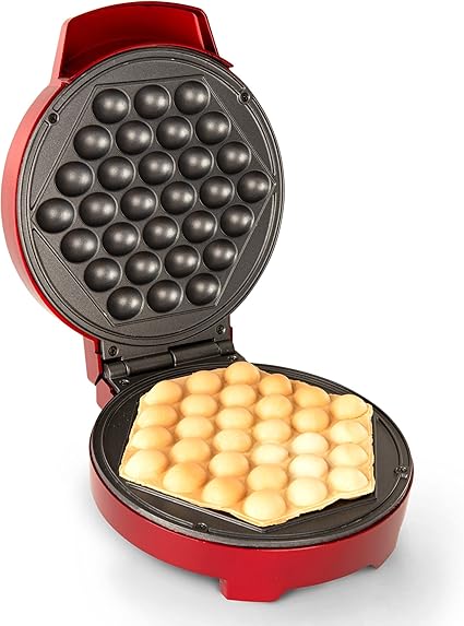 cast iron bubble waffle maker