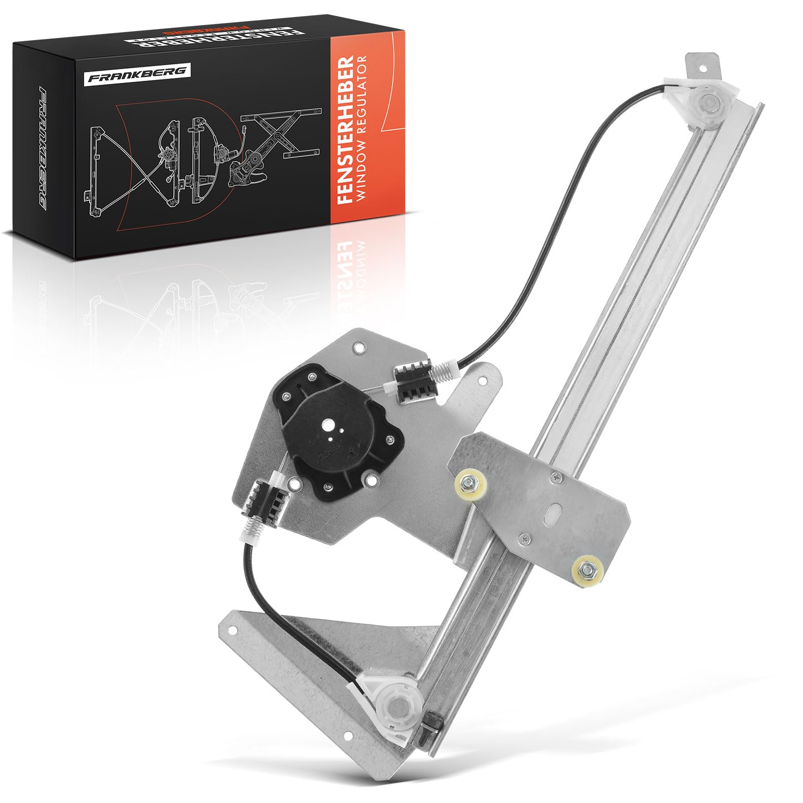 Frankberg Window Regulator Electric Without Motor Front Right Compatible with Fortwo City Cabrio 450 Year of Manufacture 1998-2007