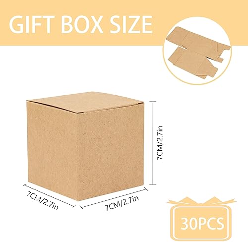 Miniatura 8 de Paquete de 20 cajas de regalo pequeñas cuadradas de papel negro con tapas, cajas de regalo de 4 x 4 x 4 para regalos, manualidades, cupcakes, bodas,