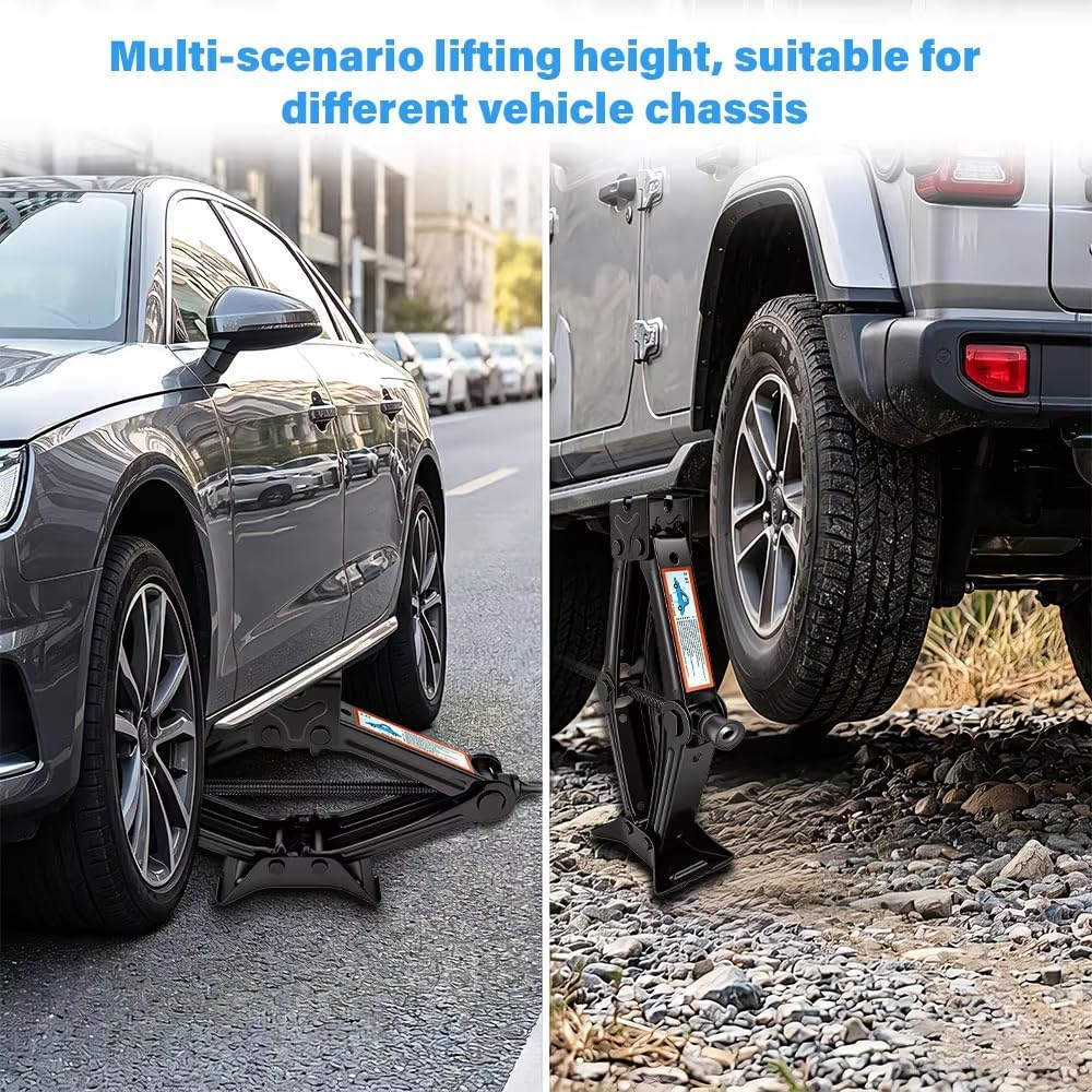 2.5T Scissor Car Jack for Smart Fortwo image 5