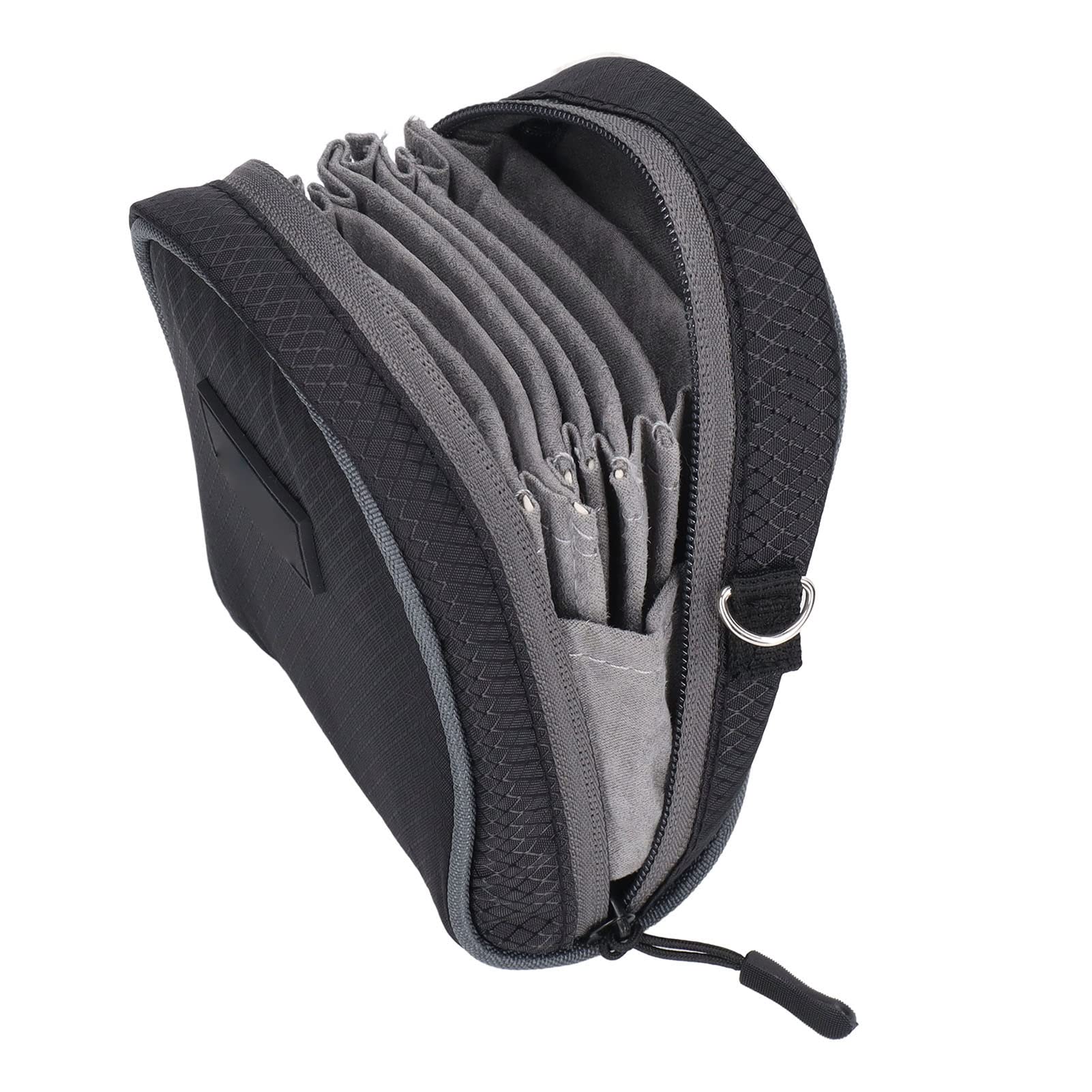 Ciciglow Estuche de Filtro de Lente de Cámara para 8 Filtros, Protector de Fotografía con Correa para el Hombro, Máximo 95 Mm / 3.74in