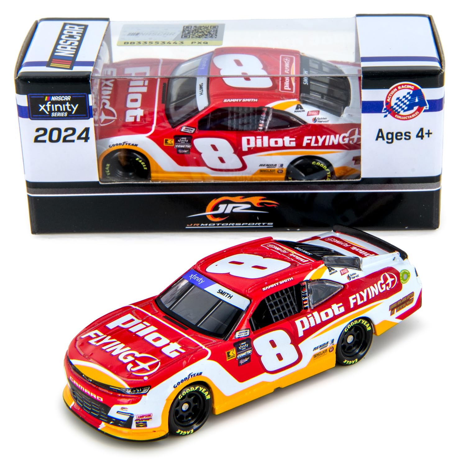 Lionel Racing Sammy Smith 2024 Pilot Flying J Xfinity Series Diecast Car 1:64 Scale
