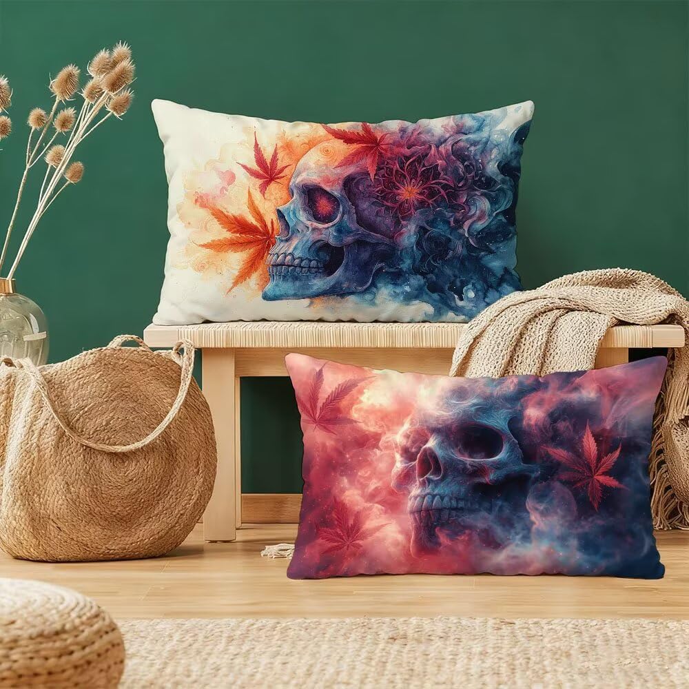 Taie oreiller velours 40x80cm rectangulaire haut de gamme motif usine et finitions fermeture invisible