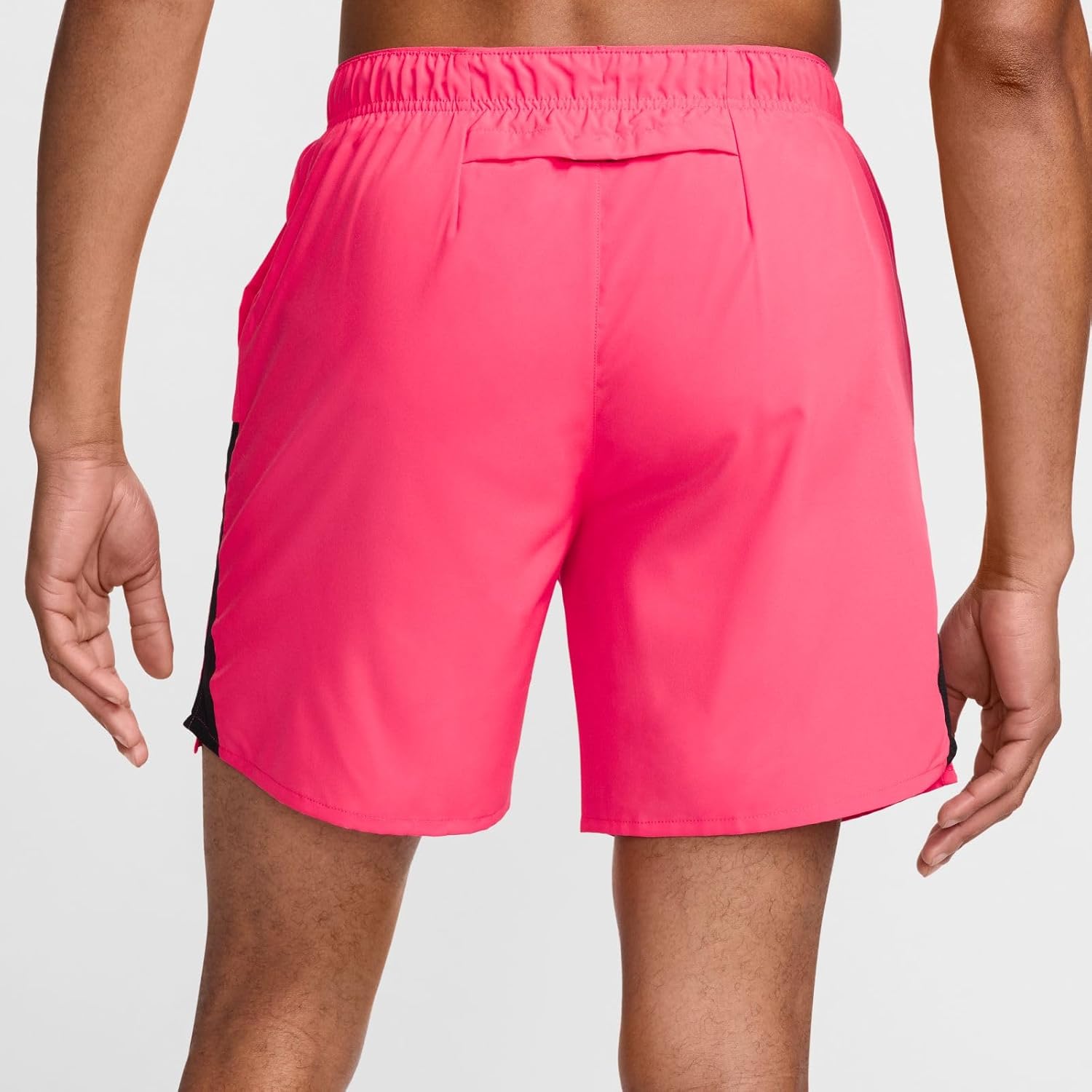 Nike Challenger Men's Dri-FIT 7" Brief-Lined Running Shorts (Aster Pink/Black/Black, DV9359-629) Size Large
