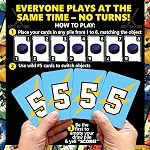 QUOKKA Hockey Fast-Paced Card Game for Kids & Adults – 128 Cards & Easy Rules – Quick & Fun Matching Game – 2-4 Players – Ages 8+ – Perfect for Family Games Night, Travel and Parties