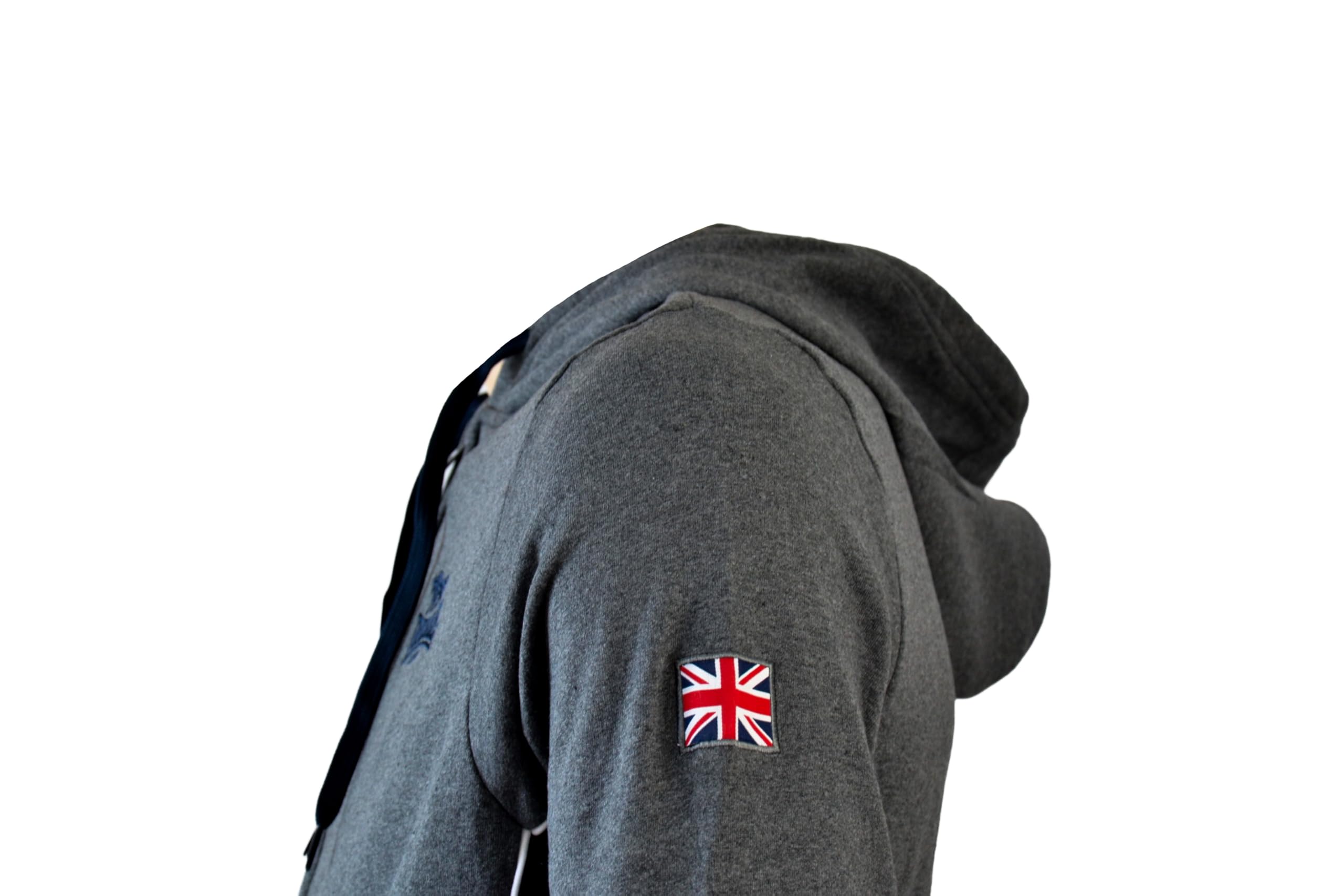 Lonsdale Sleeve Sudadera con Capucha Hombre