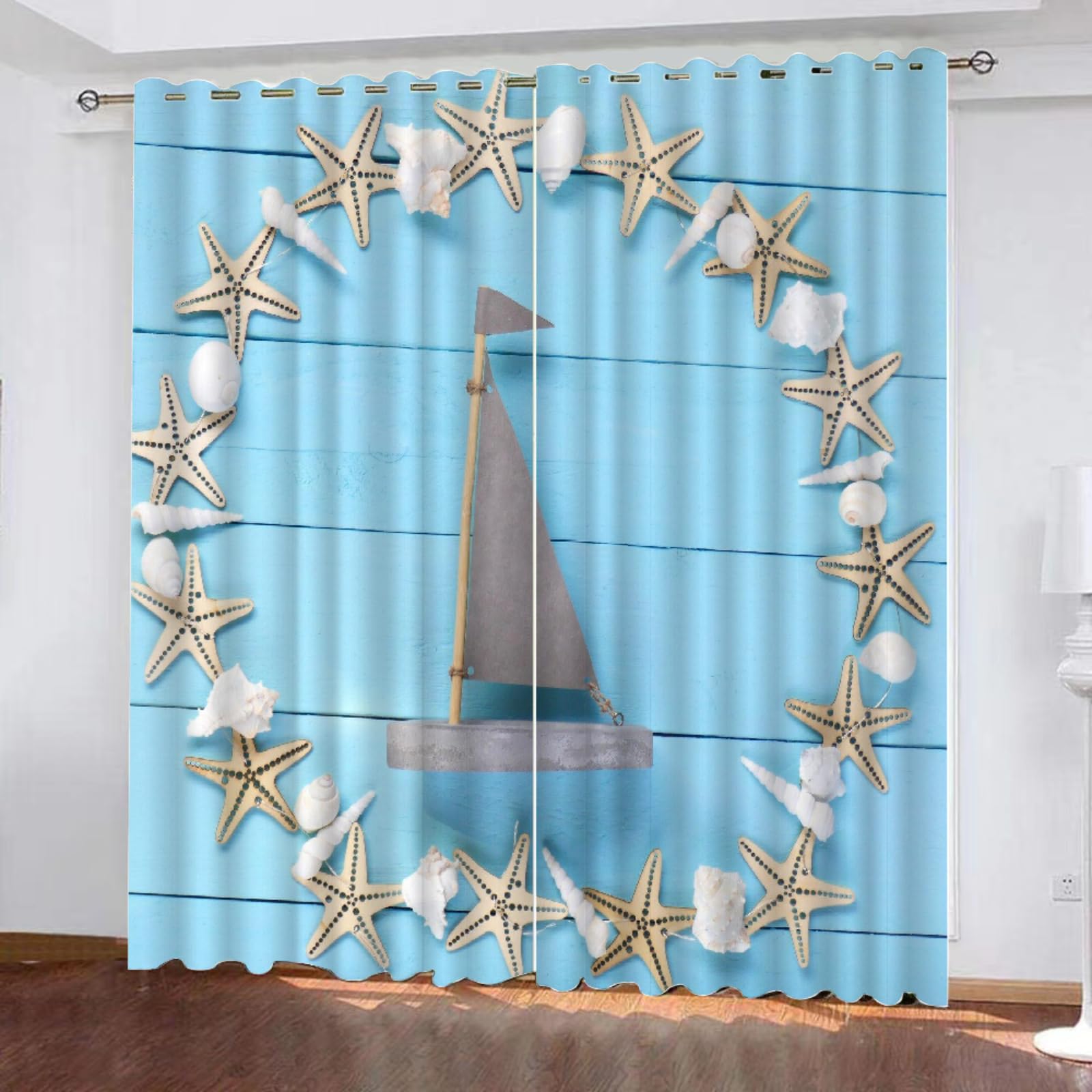 Rideaux occultants contre la chaleur et la lumière rideau opaque 140x250cm lot de 2
