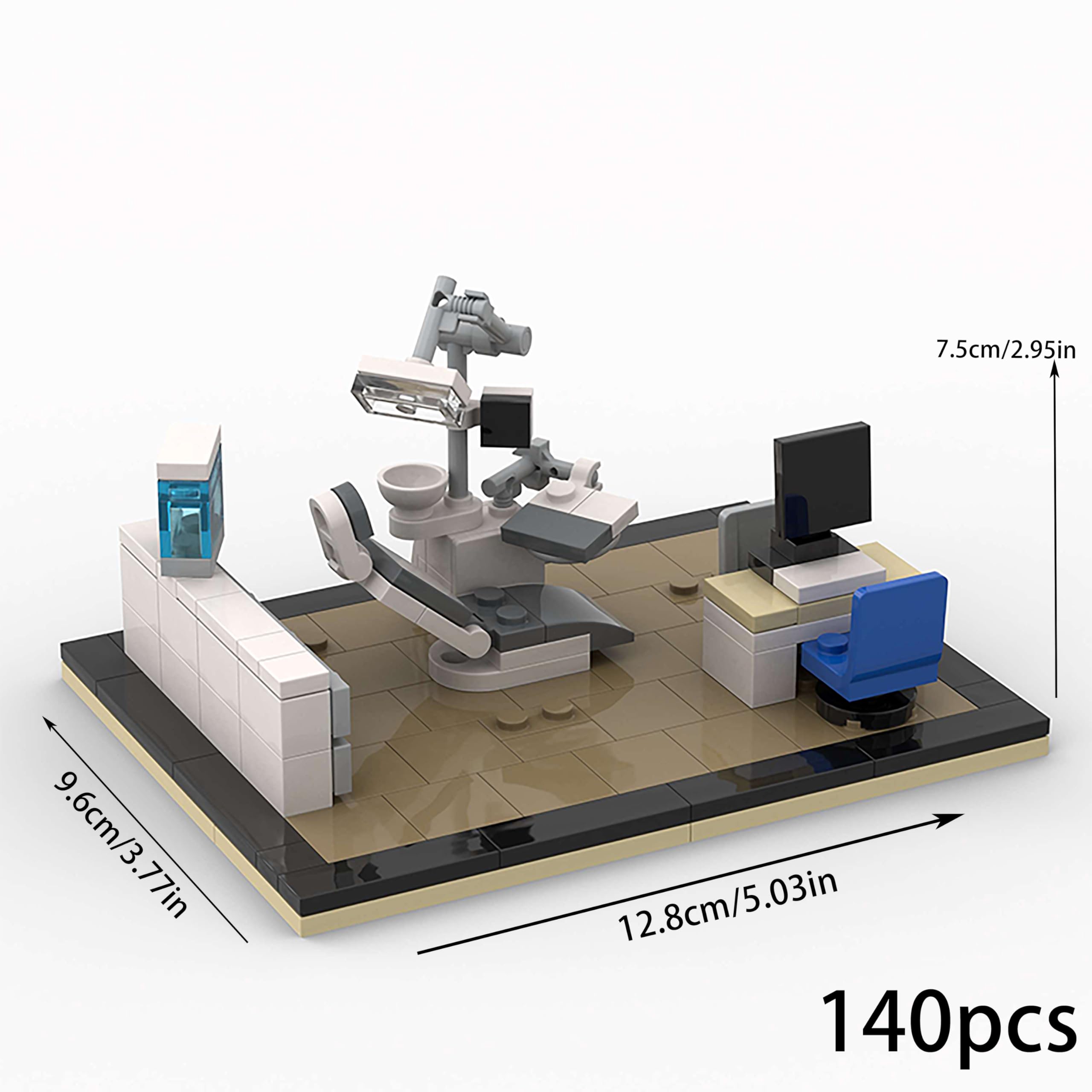 A for Kids! Fun Dental Clinic MOC Building Blocks, Learning Through Play