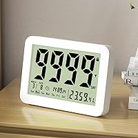 Vista 8 de NAGRIS Temporizador digital de cuenta regresiva, pantalla grande, contador regresivo electrónico, temporizador digital de cuenta regresiva de 9999