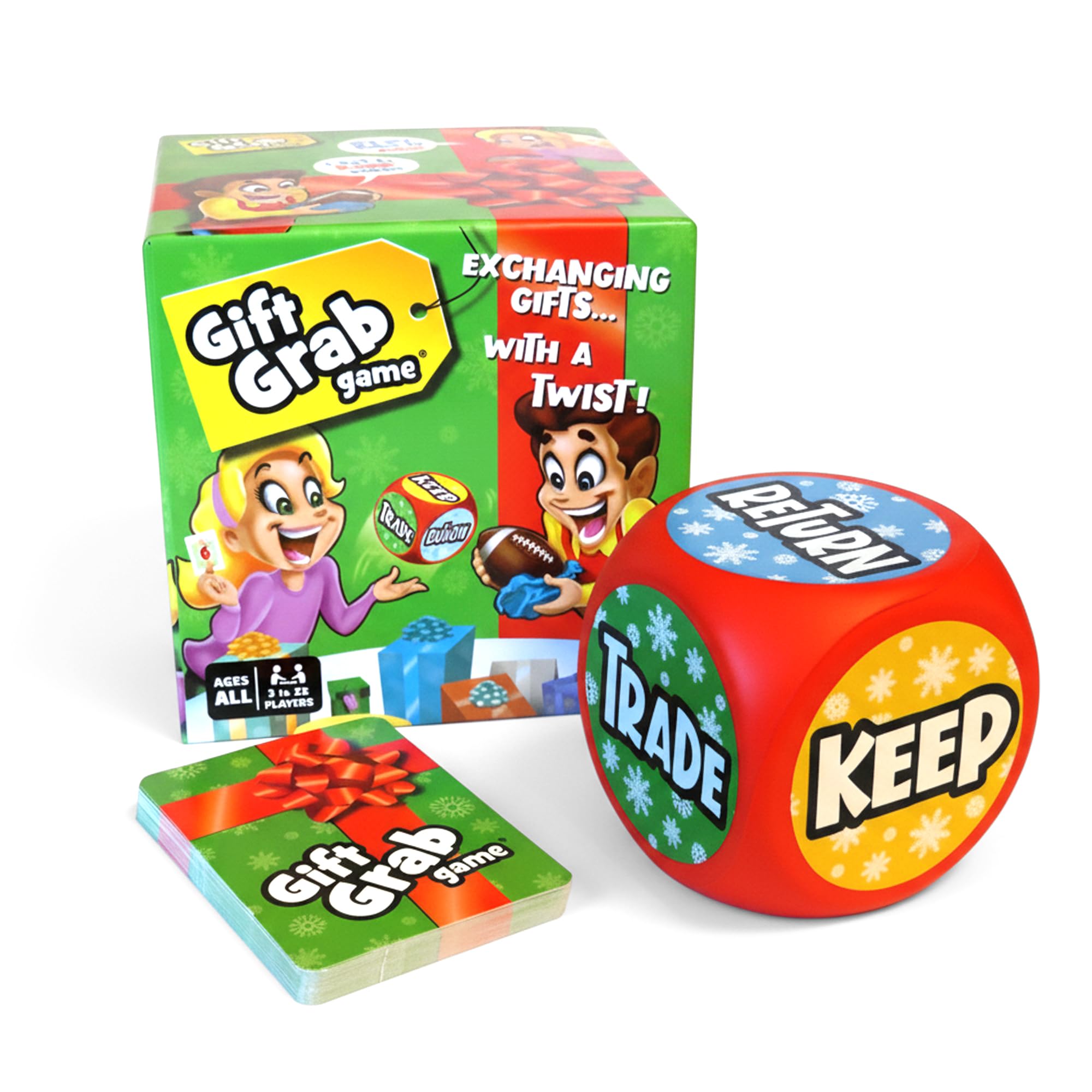Gift Grab Game Dice