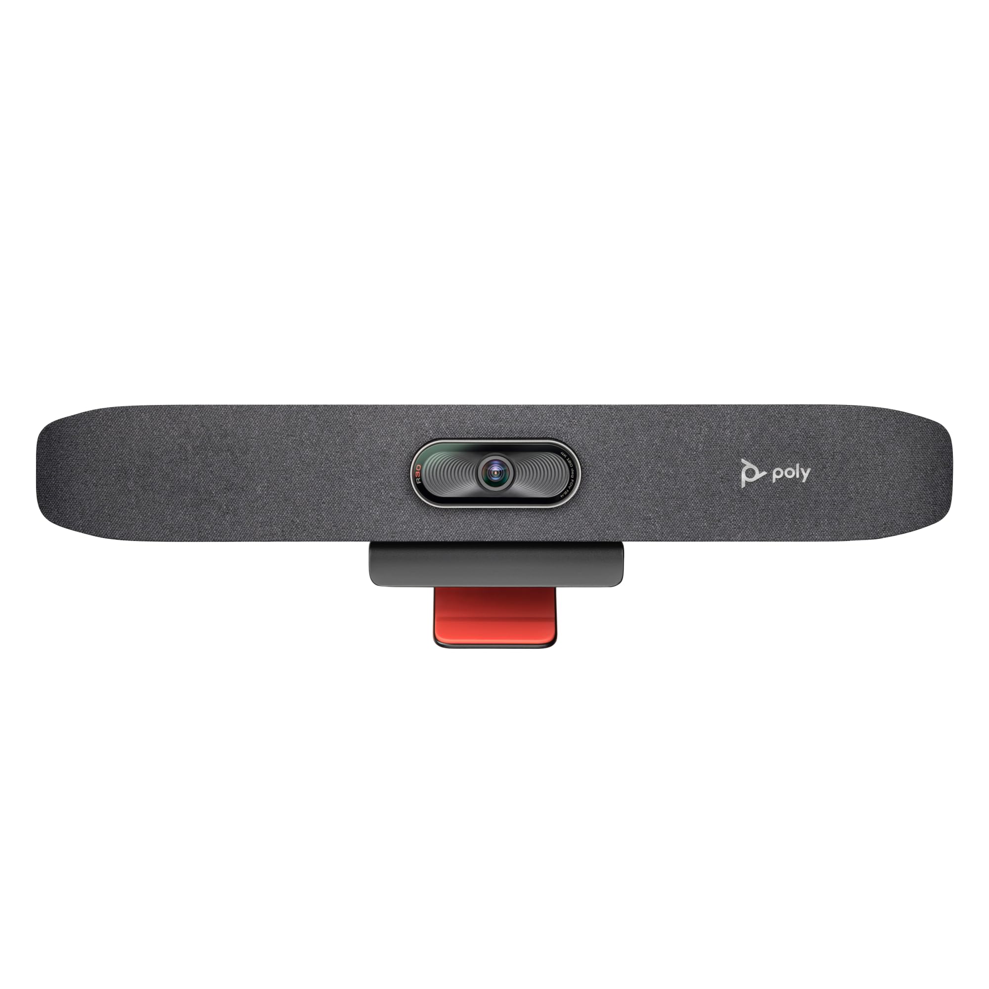 Poly Studio R30 – 4K-Videokonferenzsystem (Plantronics) – Kamera, Mikrofon & Lautsprecher für kleine Räume – Moderatoren-Tracking, NoiseBlockAI, Sprecher-Framing – Plug & Play, Kompatibel: Teams, Zoom