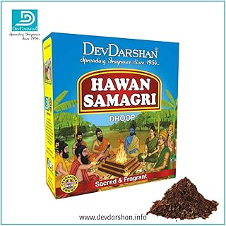 Devdarshan Natural Hawan Samagri 2kg (Pack of 1Kg Each)
