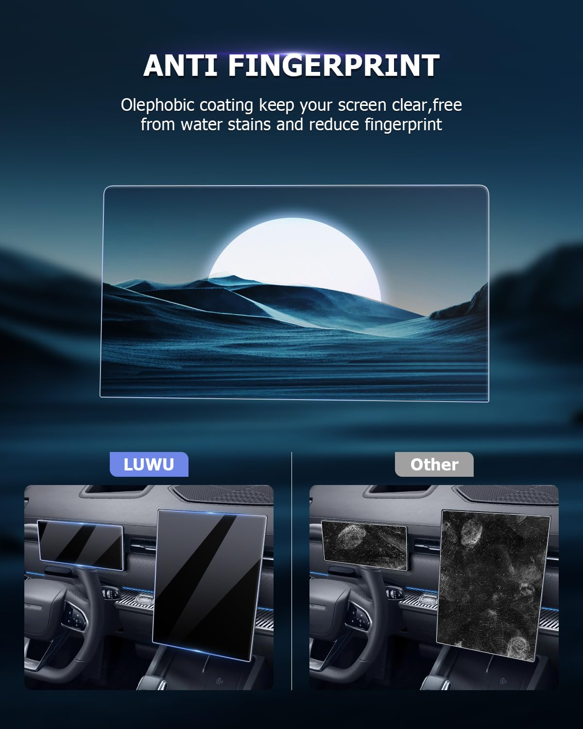 LUWU [2 Stück] Displayschutzfolie für Jaecoo J7 2025 2026 2027