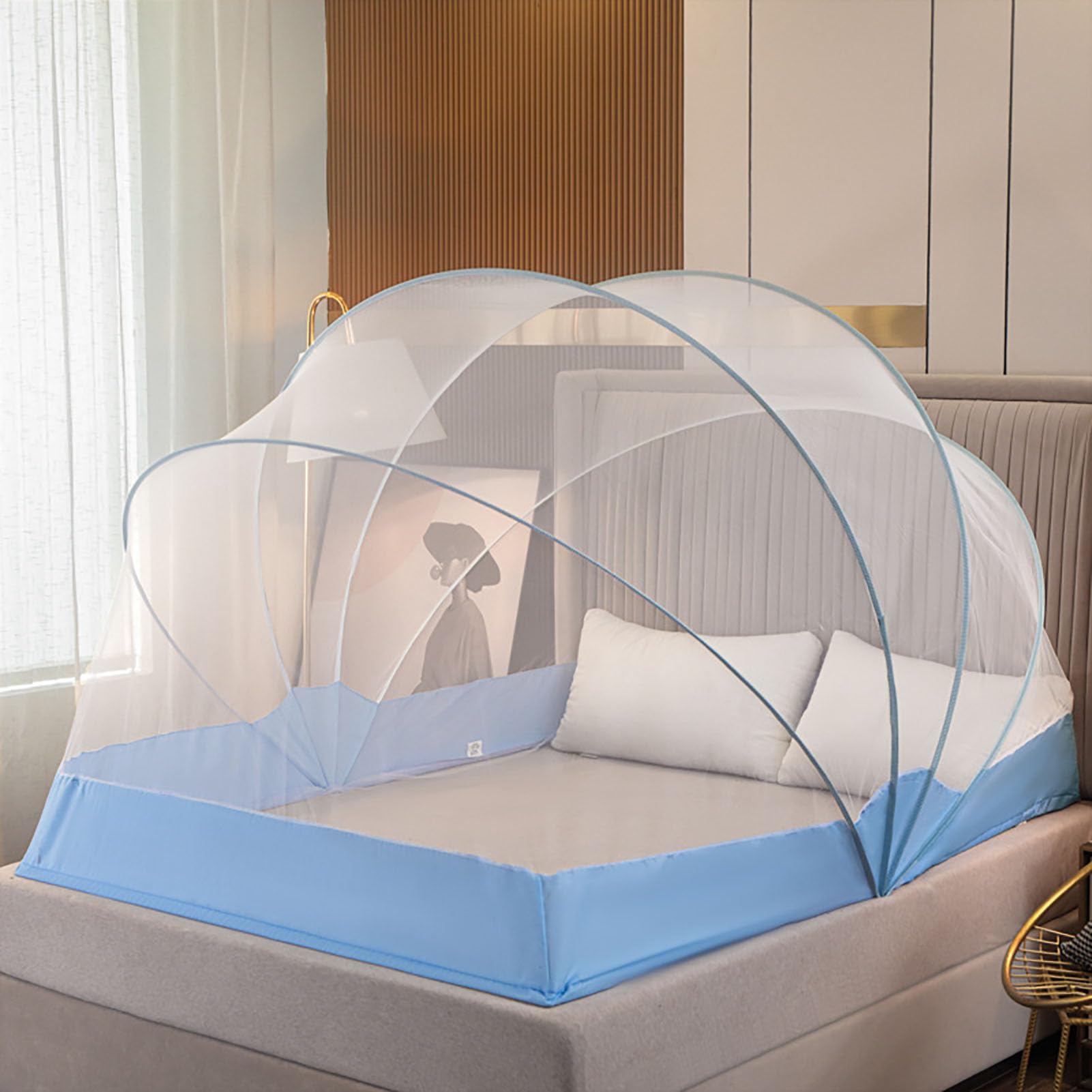 Tente de lit moustiquaire camping et nuits d'été au frais