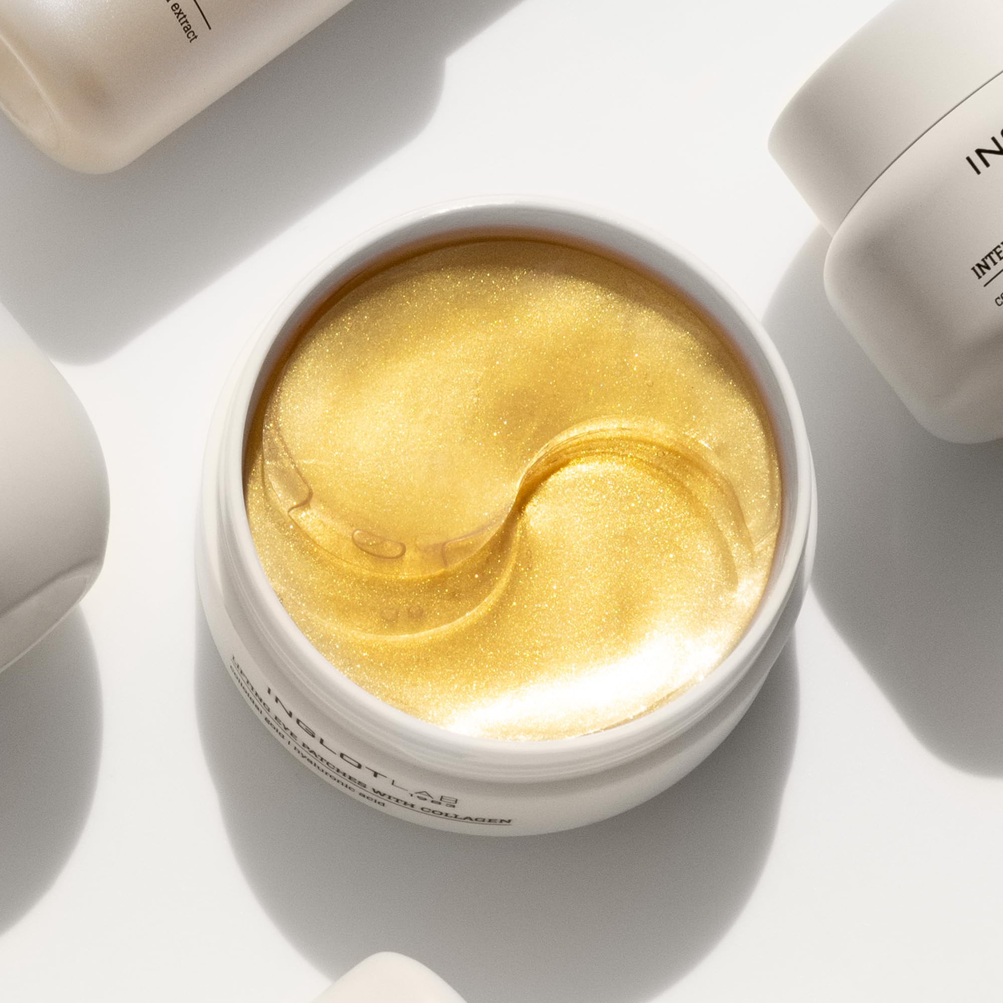 Inglot Lab Patches Occhi Rassodanti con Collagene | Riduzione di Rughe, Gonfiori e Occhiaie | Idratazione e Rinfresco | Risultati Rapidi | Ideale per Pelle Sensibile e Tutti i Tipi di Pelle