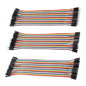 120pcs 20cm Jumper Wire Multi Color Dupont Wire Male-Male-Female-Female Pitch 2.54mm Breadboard Jumper Wire