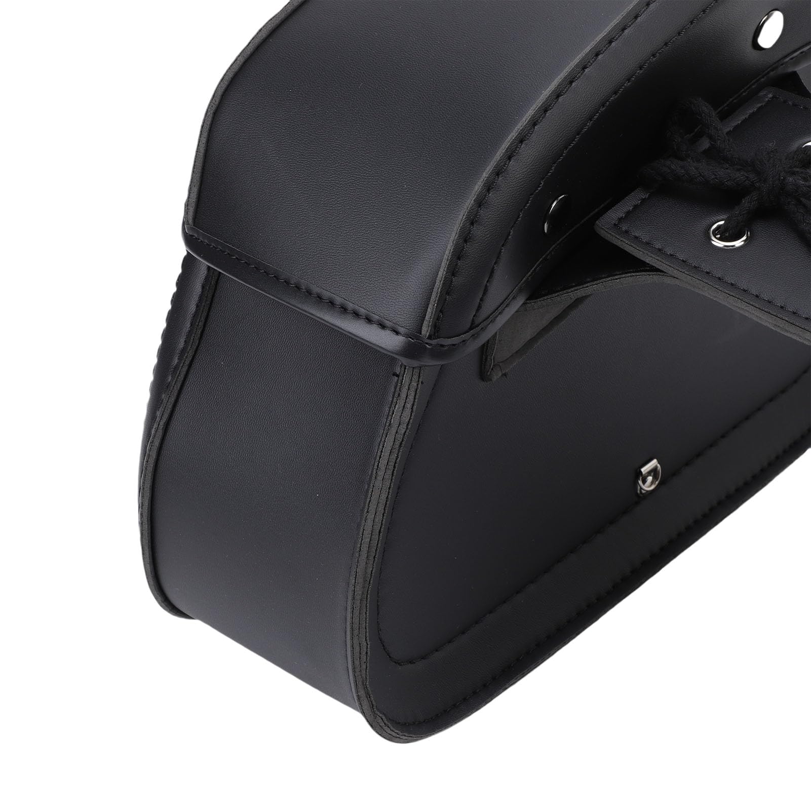 CHICIRIS Borse Laterali per Moto Borsa Laterale Impermeabile in Pelle PU | Misura Universale per Braccio Oscillante Posteriore, Corda Regolabile, 12,8x4,5x9,5 Pollici, Chiusura con Fibbia, Tasca