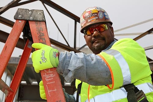 Miniatura 6 de MCR Safety Guantes de trabajo aislados de calibre 15 con interior de rizo acrílico sobre los nudillos