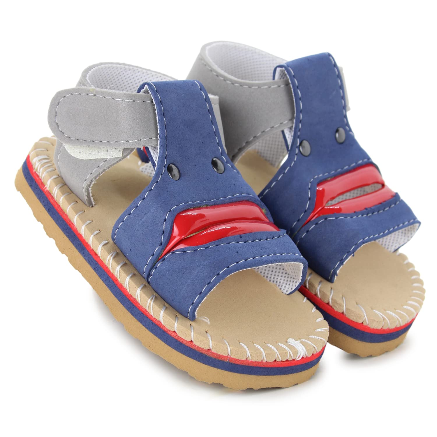 Eva Hook & Loop Chu Chu Musical Sound Sandals For Baby Boys and Baby Girls-BT1327