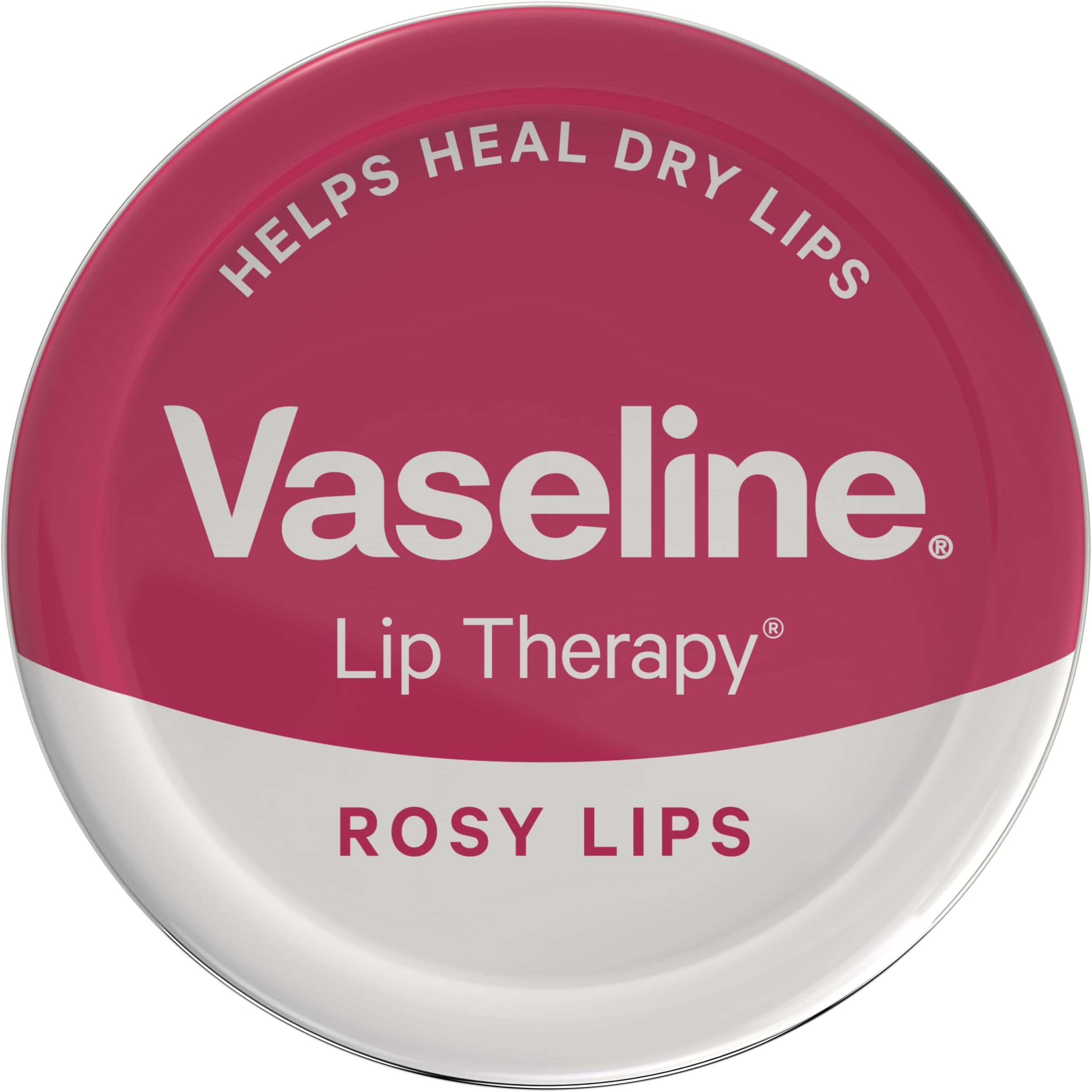 Lip Therapy Rosy Lips Lip Balm Tin made with 3x purified petroleum jelly for dry lips 20 g